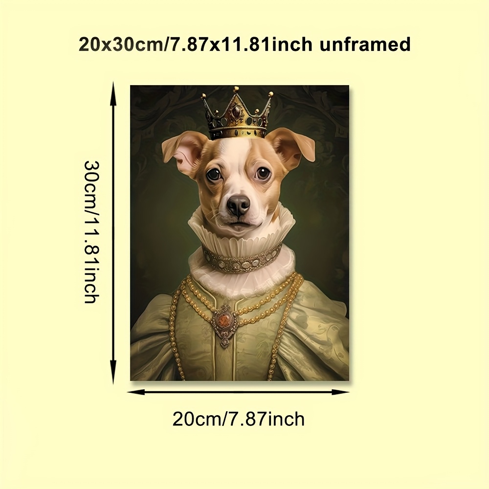 Pet Portrait Custom - 1 Pezzo Quadro Personalizzato con Testa