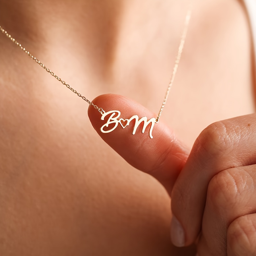 Name Necklace Custom - Collane con nome personalizzato per donna