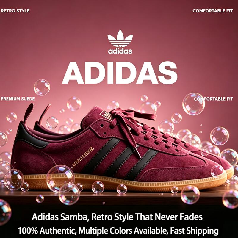 Adidas Shoes Gazelle - Adidas Samba Trefoil Sneakers basse unisex,