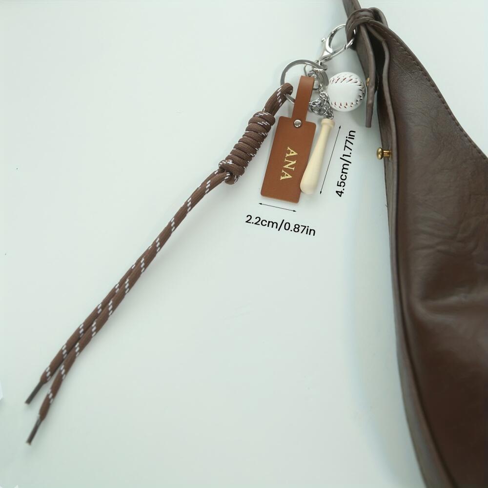 Portachiavi Personalizzato a T - Monogram Keychain Leather recensione e prezzo