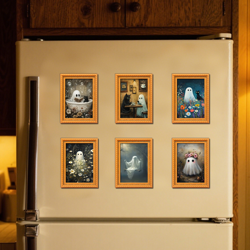 Creativo 3d Halloween Magnete  - Engraved Wood Frame recensione e prezzo